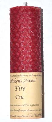 4 1/4" Fire Lailokens Awen candle (image for) 4 1/4" Fire Lailokens Awen candle