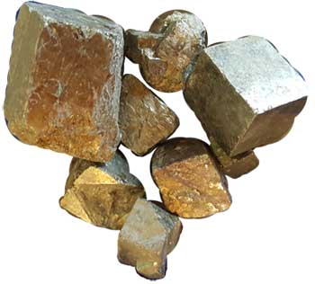 1 lb Pyrite cubed stones (image for) 1 lb Pyrite cubed stones