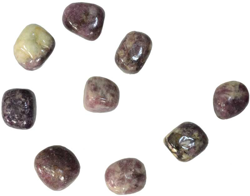 1 lb Lepidolite tumbled (image for) 1 lb Lepidolite tumbled