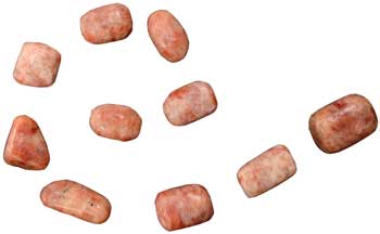 1 lb Natural Sunstone tumbled stones (image for) 1 lb Natural Sunstone tumbled stones