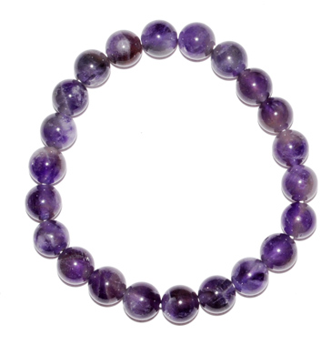 8mm Amethyst bracelet (image for) 8mm Amethyst bracelet
