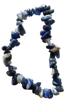Sodalite chip bracelet (image for) Sodalite chip bracelet