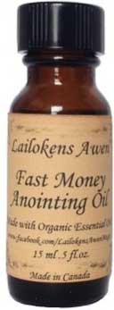 15ml Fast Money Lailokens Awen oil (image for) 15ml Fast Money Lailokens Awen oil