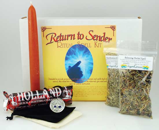Return To Sender Boxed ritual kit (image for) Return To Sender Boxed ritual kit