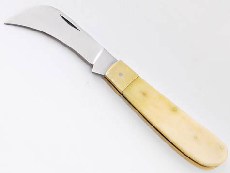 Boline 7" white bone (image for) Boline 7" white bone