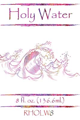 8 oz Holy Water (image for) 8 oz Holy Water