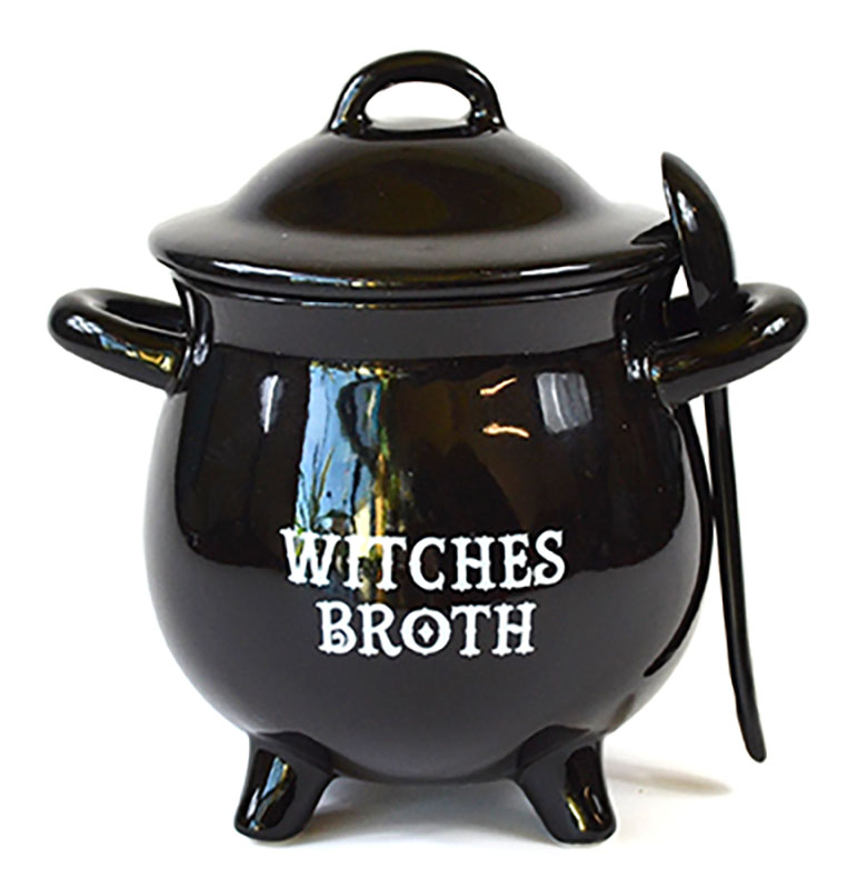 5 3/4" Witches Broth bowl & Spoon (image for) 5 3/4" Witches Broth bowl & Spoon