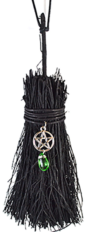 6 3/4" Pentagram broom (image for) 6 3/4" Pentagram broom