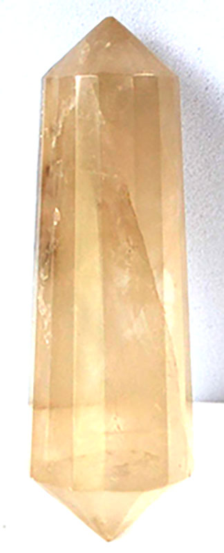 2" Smoky Quartz double terminated 16 facited (image for) 2" Smoky Quartz double terminated 16 facited