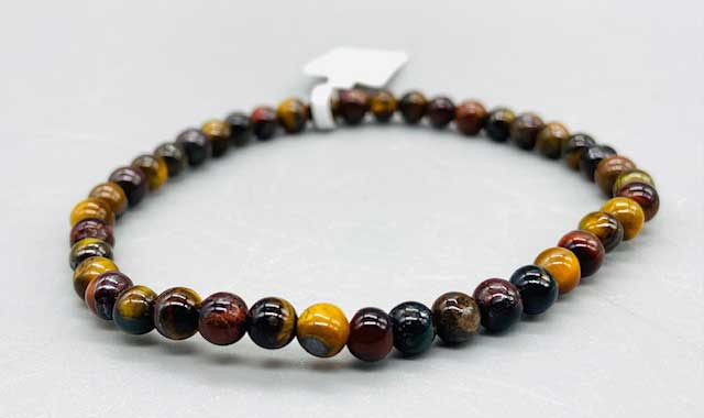 4mm Tiger Eye Tri Color bracelet (image for) 4mm Tiger Eye Tri Color bracelet