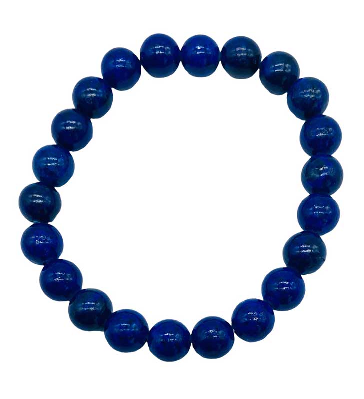 8mm Lapis bracelet (image for) 8mm Lapis bracelet