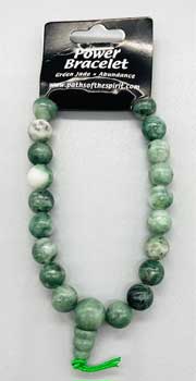 Green Jade Power bracelet (image for) Green Jade Power bracelet