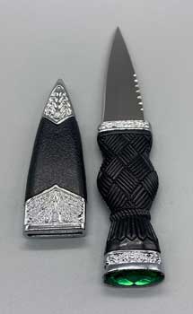 7 1/4" Green Scottish Dirk (image for) 7 1/4" Green Scottish Dirk