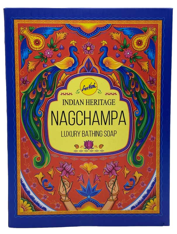 (image for) 75gm Nagchampa soap indian heritage